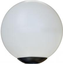 Dabmar D7000-LED16 - 13" GLOBE FIX BLACK 16W LED 85-265V